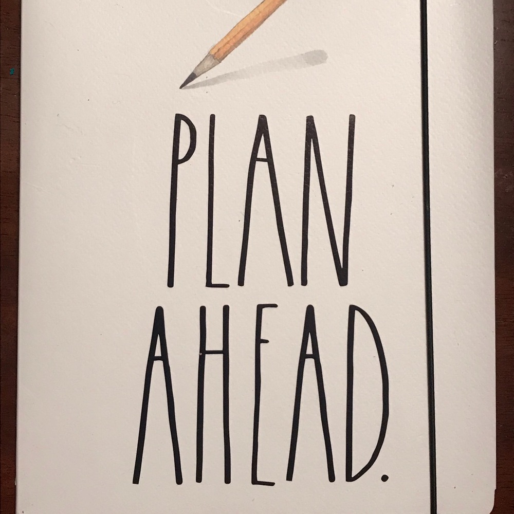 NEW 2020 Rae Dunn ‘plan ahead’ monthly planner
